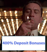 400% Casino Bonuses
